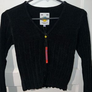 Rare blur sweater black and thick